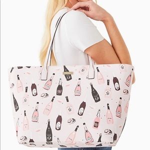 Kate Spade large Champagne tote